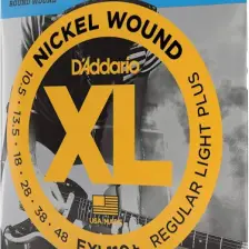 D'Addario Exl110+ Nickel Wound, Regular Light Plus, 10.5-48 Takım Tel Elektro Gitar Teli .0105-048