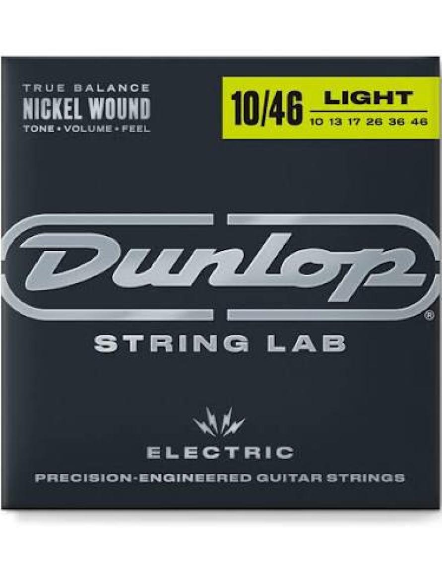 Jim Dunlop DEN1046 Nickel Wound Medium Elektro Gitar Teli (10-46)