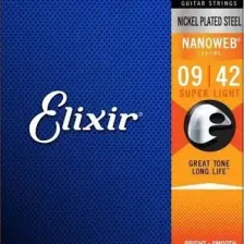 Elixir 12002 Nanoweb Super Light Elektro Gitar Teli (9-42)