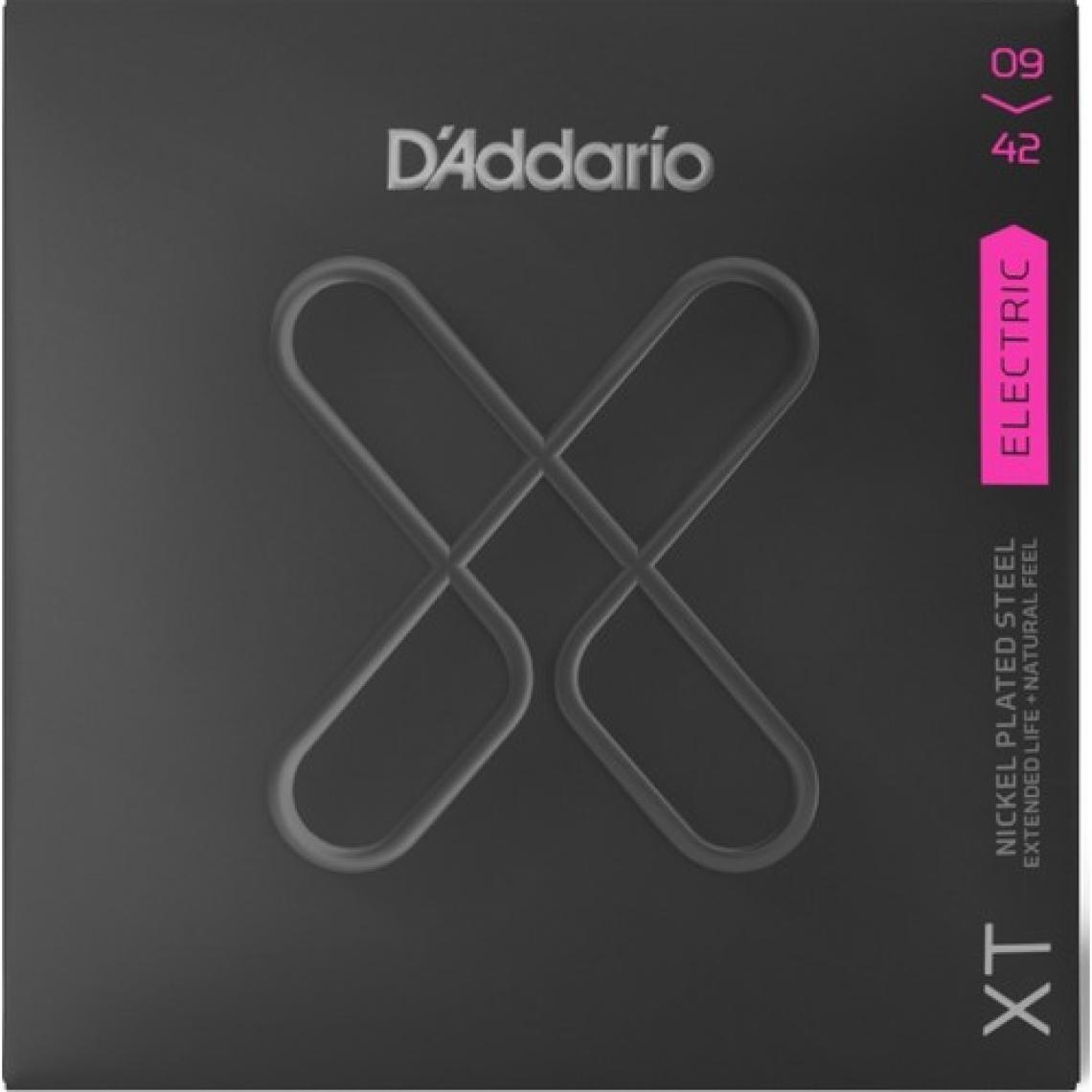 D'Addario XTE0942 Elektro Gitar Tel Seti XT 09-42 Sup Light