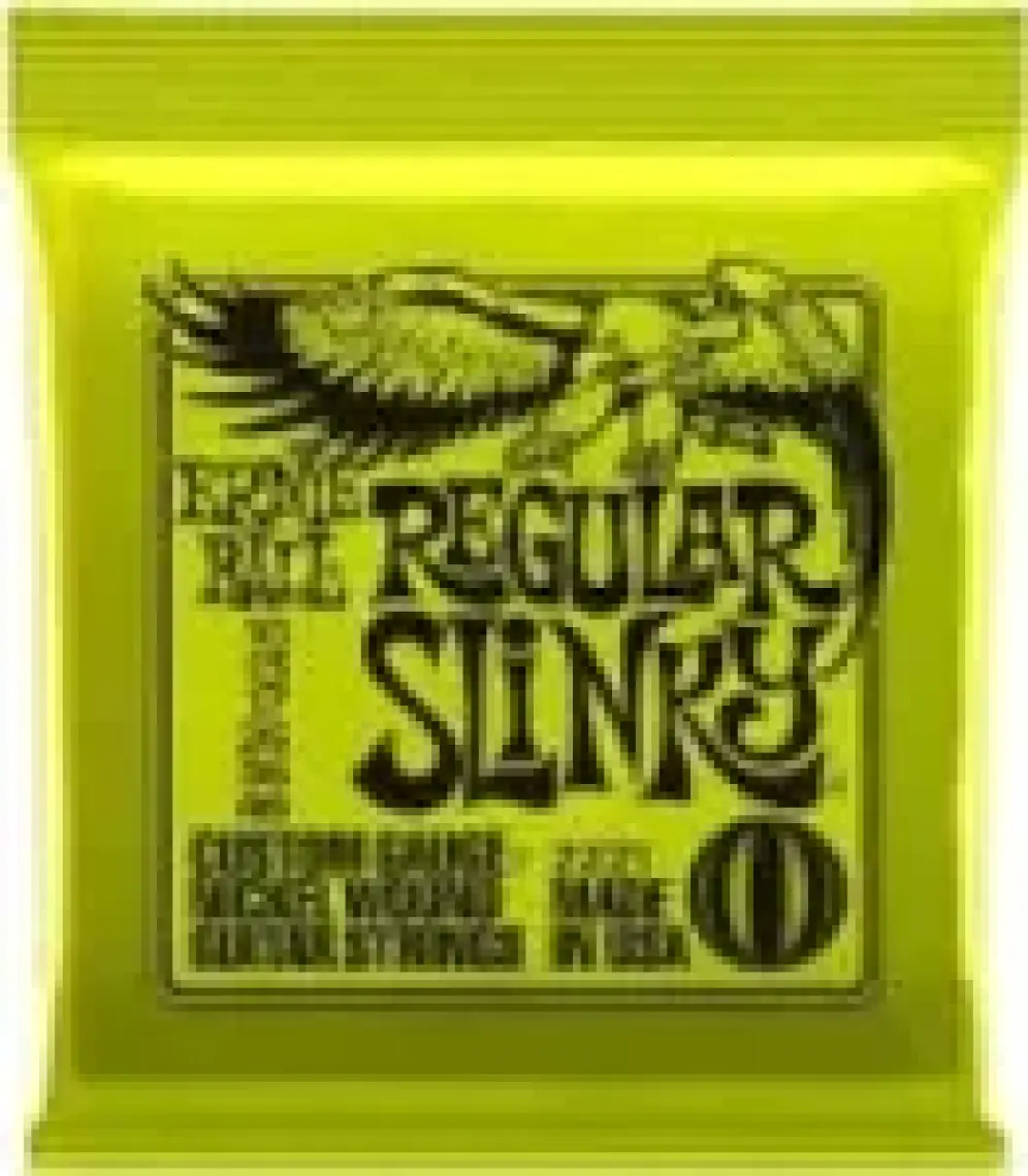 Ernie Ball P02221 Regular Slinky Nickel 10-46 Elektro Gitar Teli