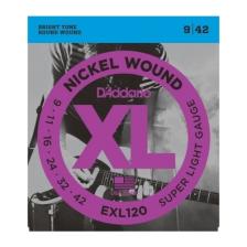 D'Addario EXL120 Elektro Gitar Teli (009-042)