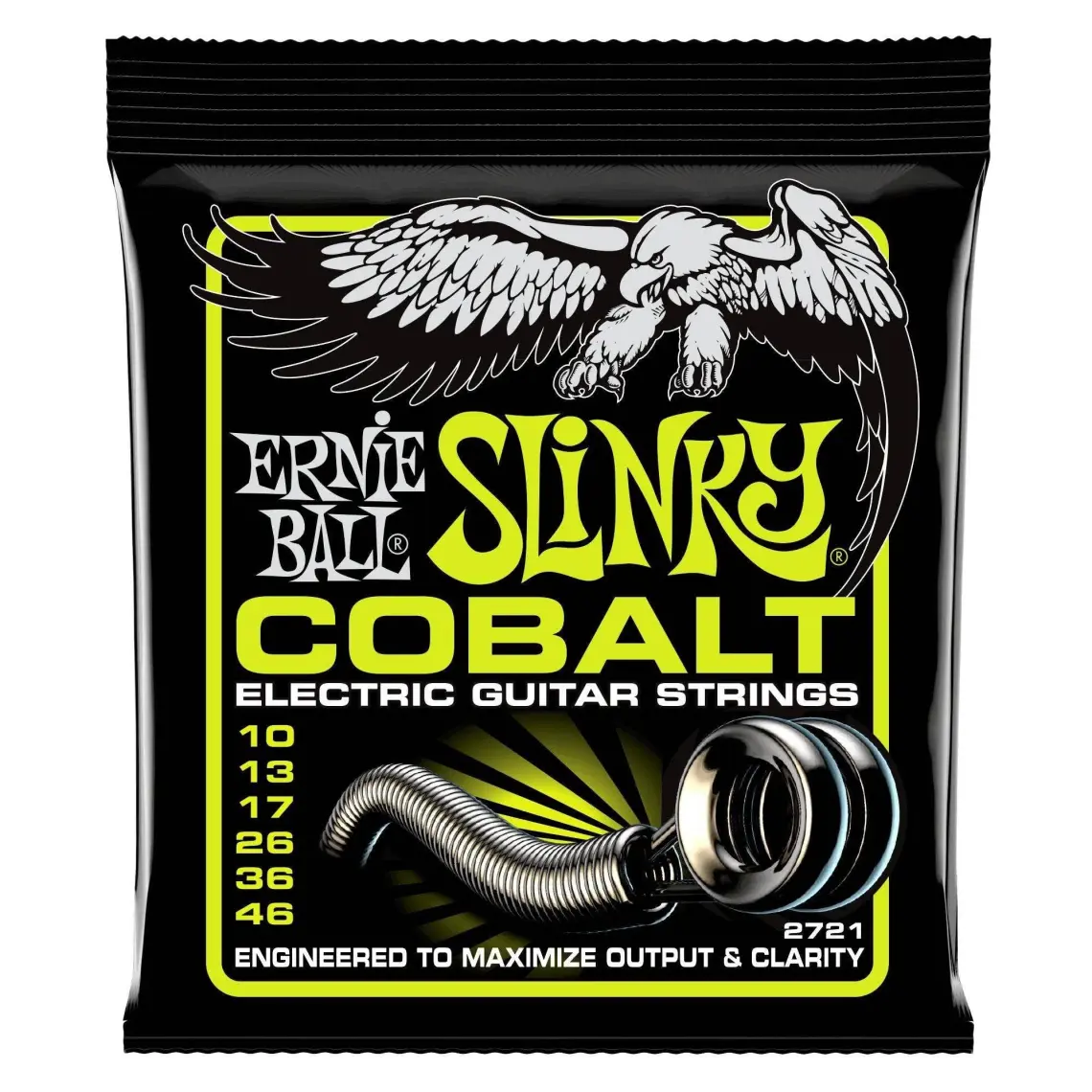 Ernie Ball P02721 10-46 Cobalt Elektro Gitar Teli