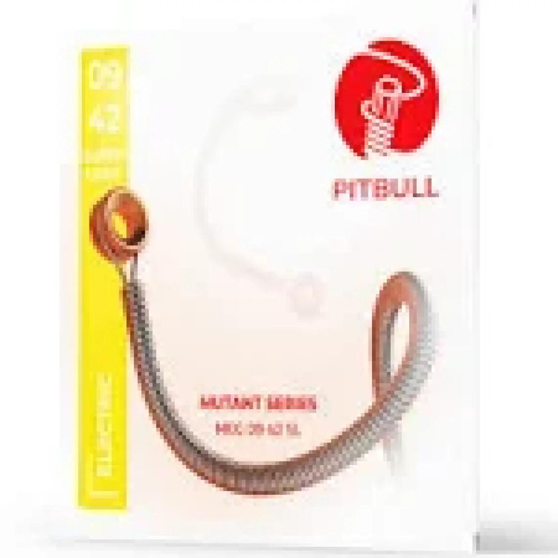 Pitbull Strings Mutant Seri Kopmalara Karşı Esnekliği Artırılmış Elektro Gitar Teli Takım + Pena Meg