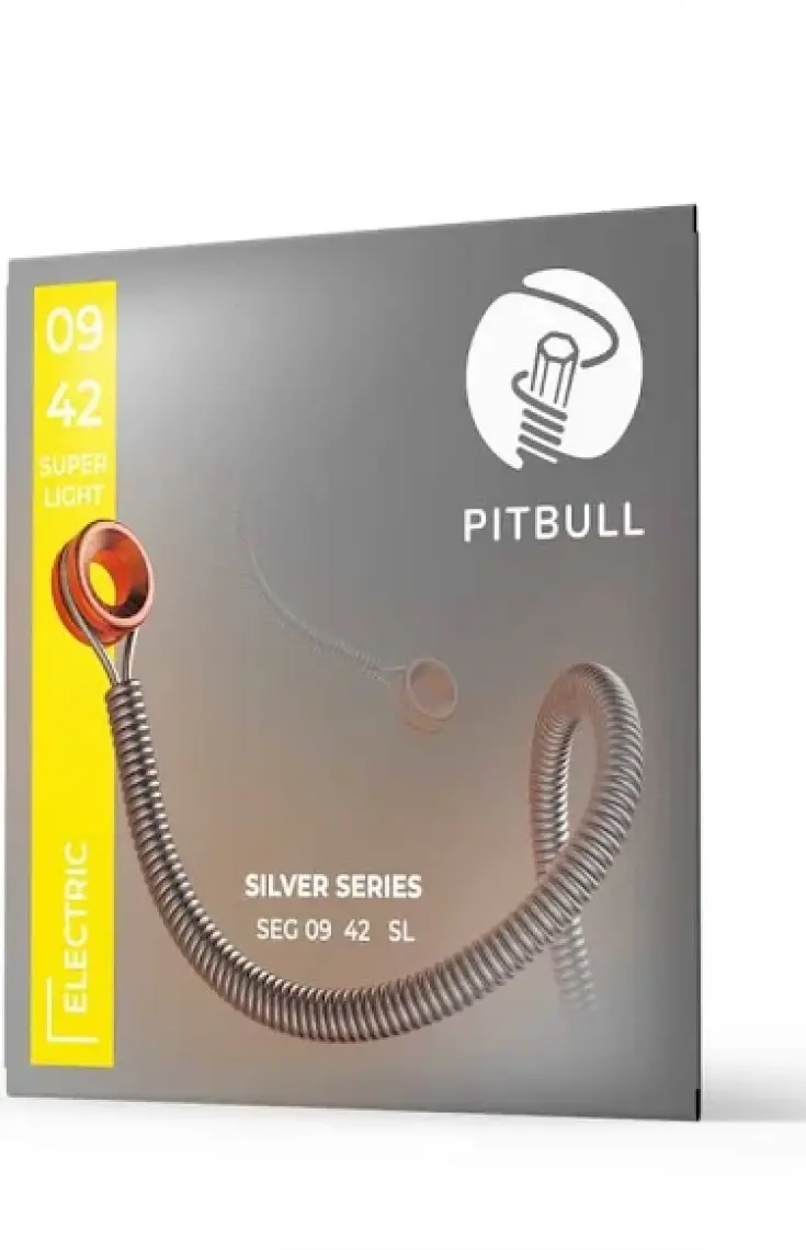 Pitbull Strings Silver Series Seg 09-42 Sl Takım Tel Elektro Gitar Teli