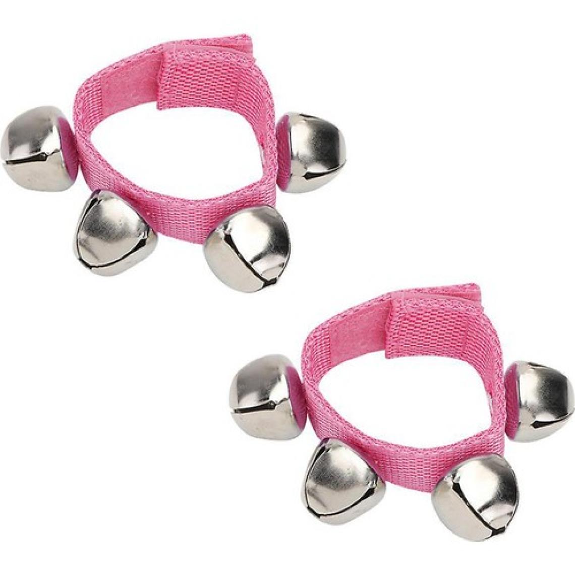 Jwin BZ-402 Bilek Zili Orff - Ritim Aleti Seti - Pembe