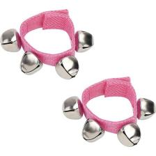 Jwin BZ-402 Bilek Zili Orff - Ritim Aleti Seti - Pembe