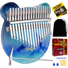 Midex KLX-650 Okyanus Cam Kalimba 17 Tuşlu Full Set