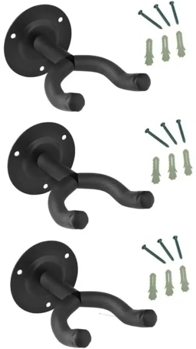Lastvoice Gds-333 (3X) Gitar Duvar Askı Standı Aparatı (3'lü Paket)