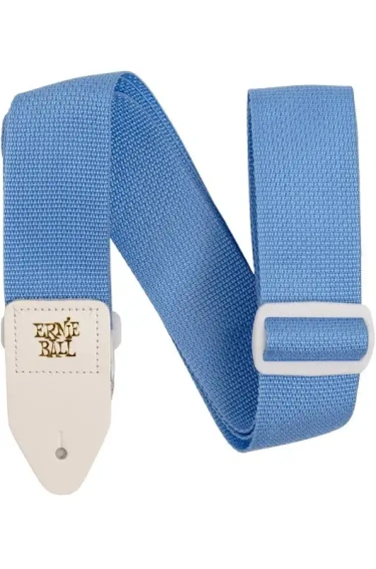 Ernıe Ball P04037 - Siyah Polypro Gitar Askısı