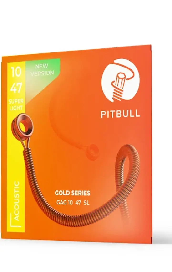 Pitbull Strings Gold Series Gag 10-47 Sl Takım Tel Akustik Gitar Teli 10-47