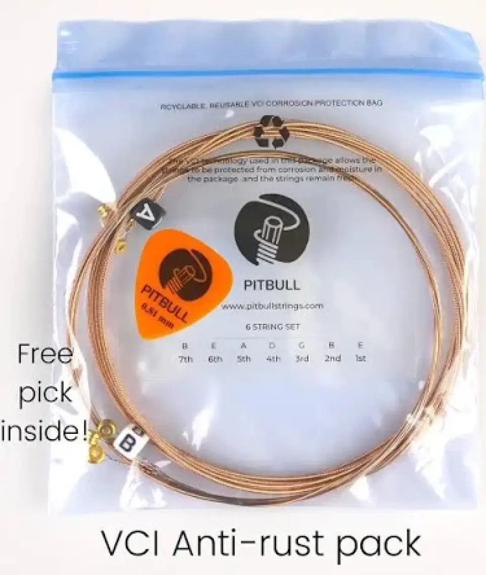 Pitbull Strings Gold Series Gag 10-47 Sl Takım Tel Akustik Gitar Teli 10-47