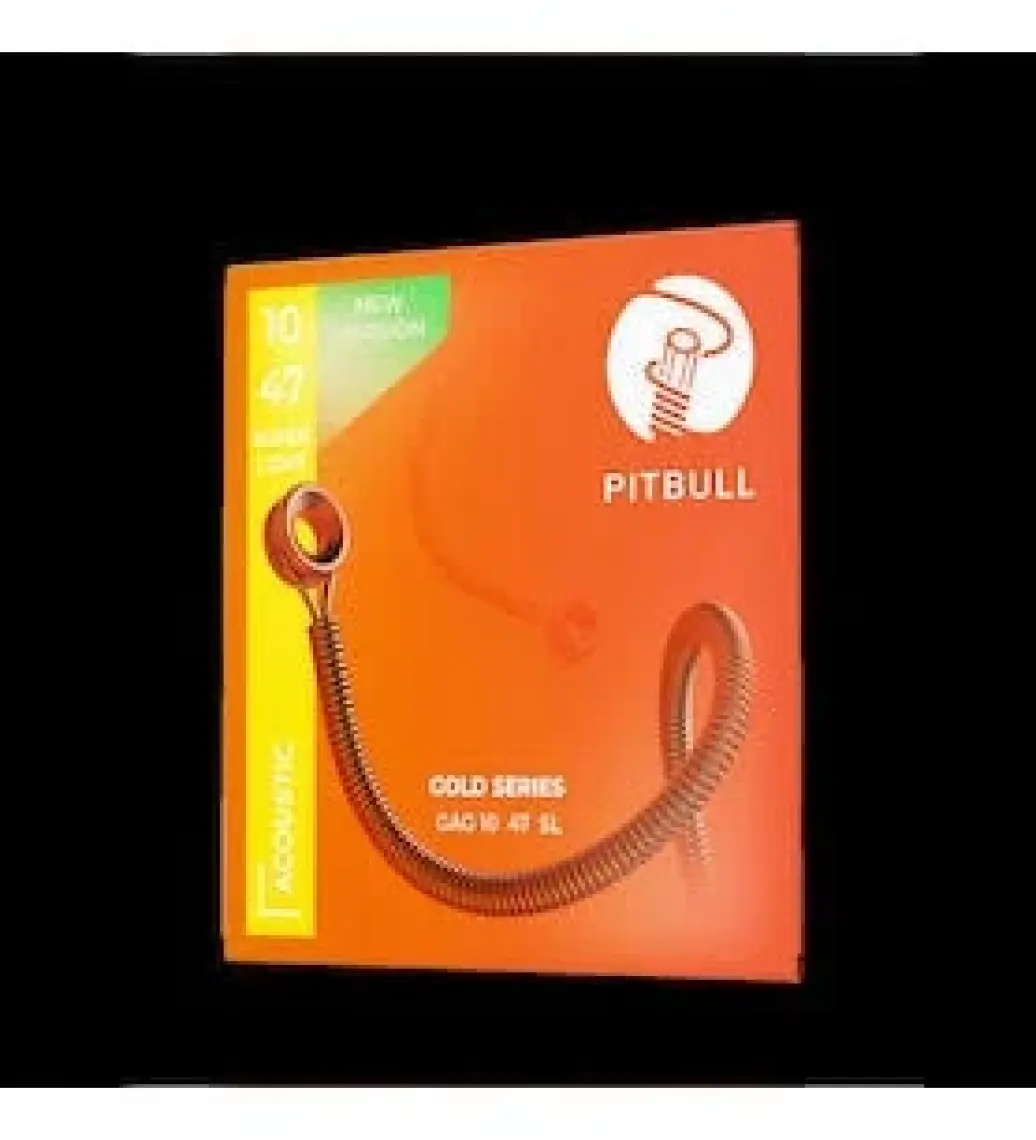 Pitbull Strings Gold Series Gag 10-47 Sl Takım Tel Akustik Gitar Teli 10-47