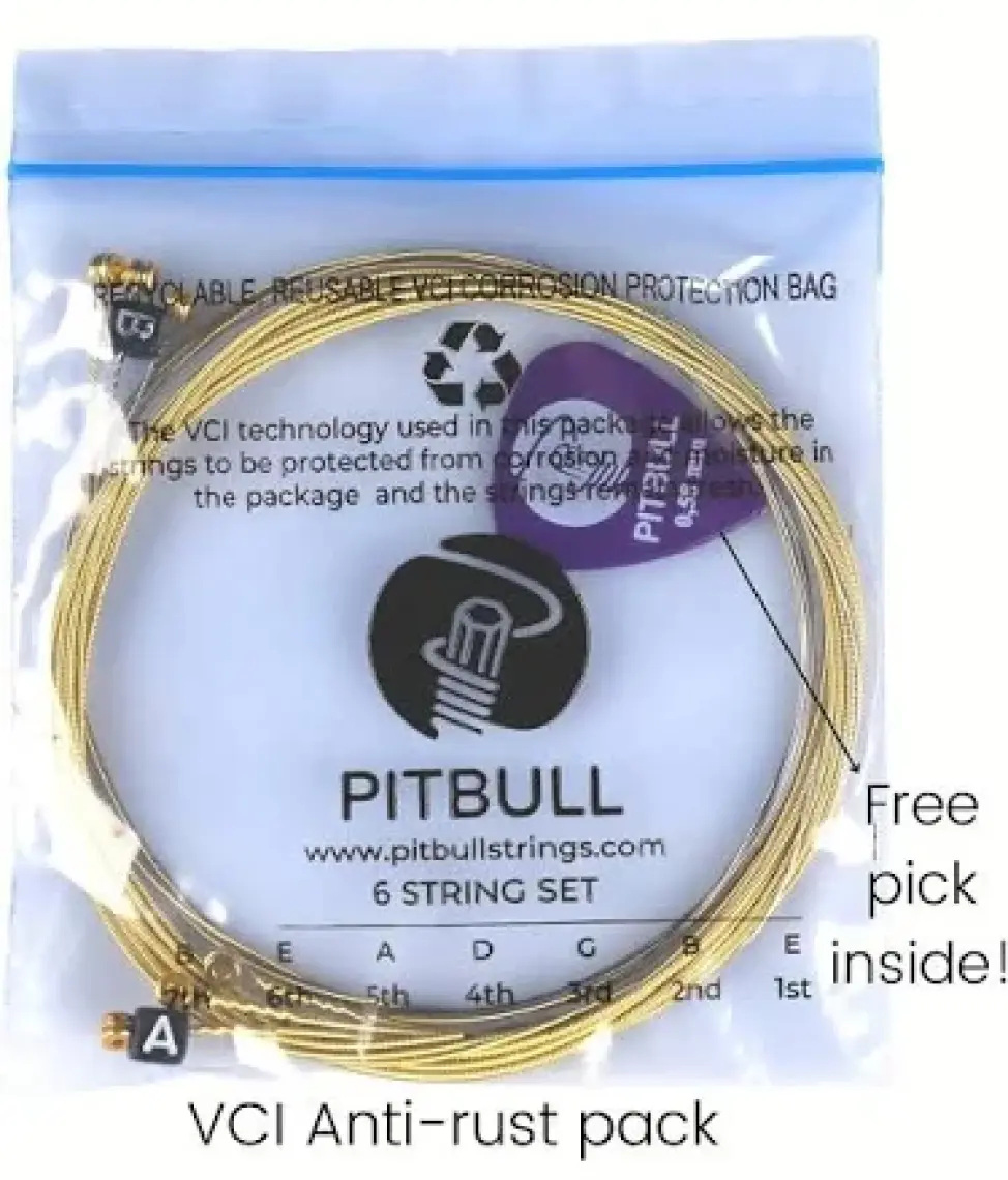 Pitbull Venüs Akustik Gitar Teli Vag Sl 10-47 Super Light