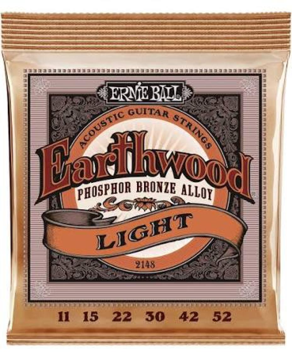 Ernie Ball Po2148 Super Slinky Phosphor Bronze 011-052 Akustik Gitar Tel Seti