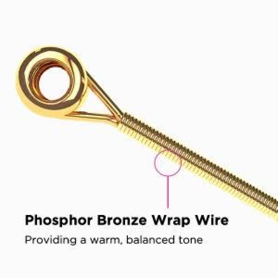 Ernie Ball Po2148 Super Slinky Phosphor Bronze 011-052 Akustik Gitar Tel Seti