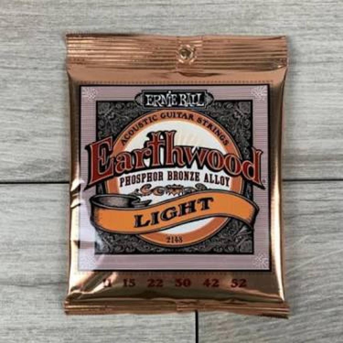 Ernie Ball Po2148 Super Slinky Phosphor Bronze 011-052 Akustik Gitar Tel Seti