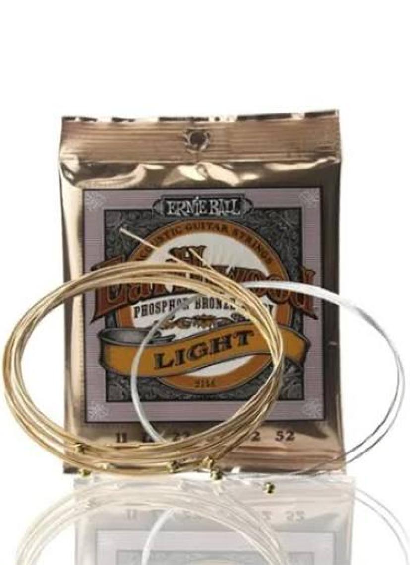 Ernie Ball Po2148 Super Slinky Phosphor Bronze 011-052 Akustik Gitar Tel Seti