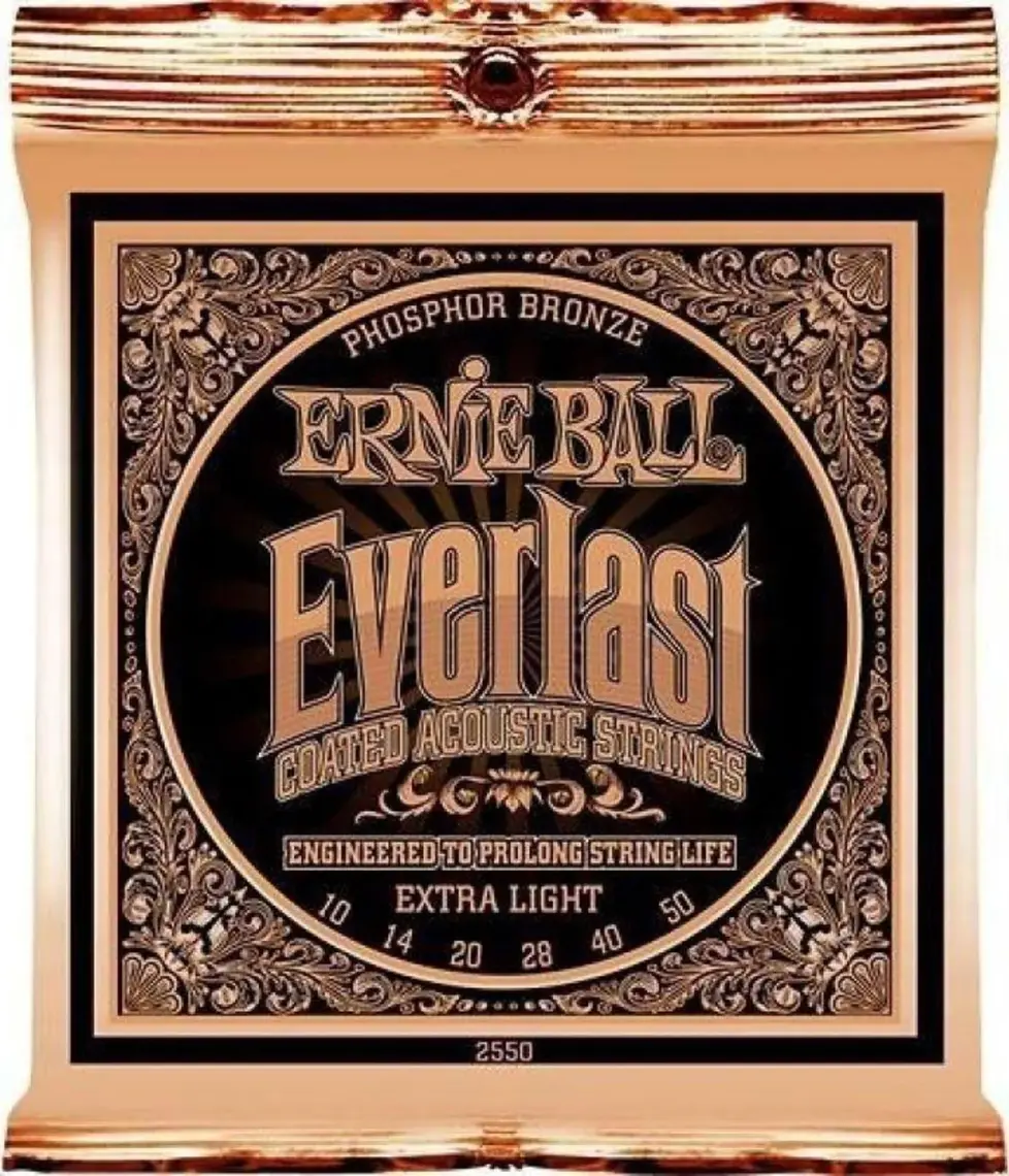 Ernie Ball P02550 Everlast Akustik Gitar Teli (Extra Light)