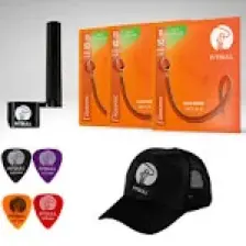 Pitbull Gold Seri Akustik Gitar Teli 11-52 Extra Light Gag 11-52 3p Ssc 3lü Set Hediyeli Paket