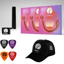 Pitbull Venüs Seri Akustik Gitar Teli 11-52 Extra Light Vag 11-52 3p Ssc 3lü Set Hediyeli Paket