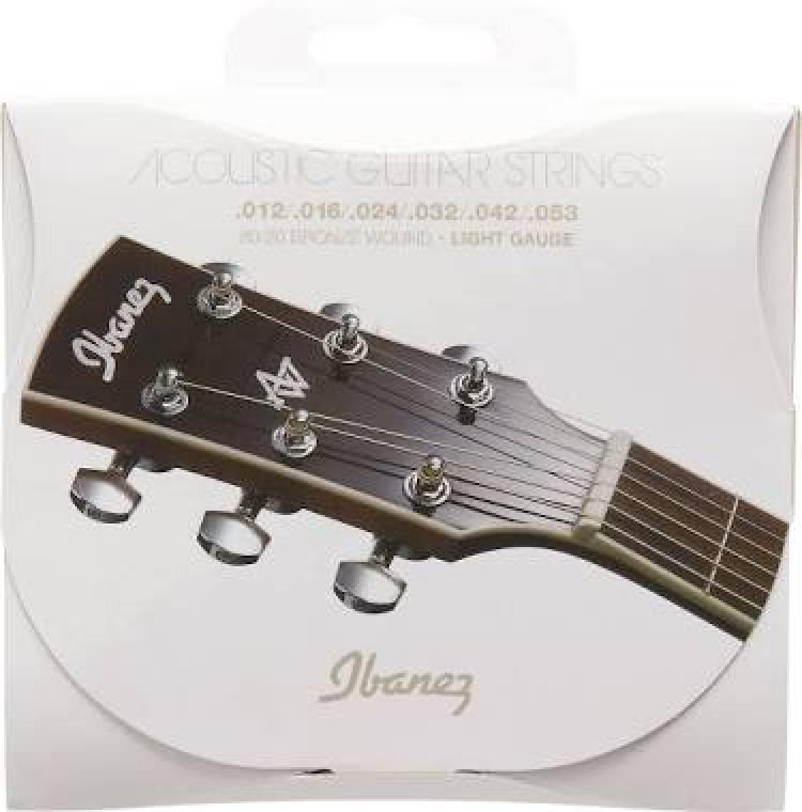 Ibanez IACS61C 80/20 Bronze Wound Extra Light Takım Tel Akustik Gitar Teli 010-047
