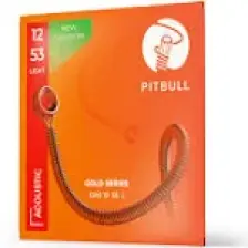 Pitbull Strings Gold Series Gag L Pb Light Takım Tel - Yeni Seri Akustik Gitar Teli 012-053
