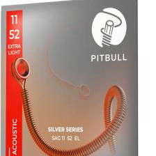 Pitbull Strings Silver Series Sag 11-52 El Takım Tel Akustik Gitar Teli 011-052