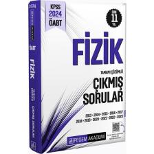 Pegem Akademi Yayıncılık 2024 KPSS ÖABT Fizik Tamamı Çözümlü Çıkmış Sorular