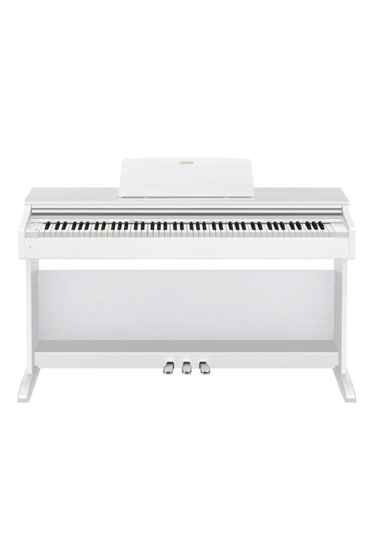Casio AP270WE CELVIANO Dijital Piyano - Beyaz (Tabure + Kulaklık)