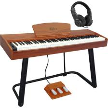 Midex PLX-125-OR TAŞINABILIR Dijital Piyano Tuş Hassasiyetli 88 Tuş Bluetooth (Stand Ve kulaklık Ile)