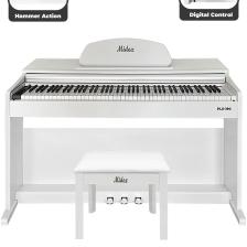 Midex PLX-190WH 88 Tuşlu Çekiç Aksiyonlu Bluetooth'lu Dijital Piyano Beyaz
