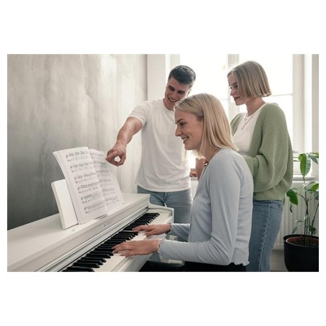 KAWAI CN201W Beyaz Dijital Duvar Piyanosu (Tabure   Kulaklık Hediyeli)