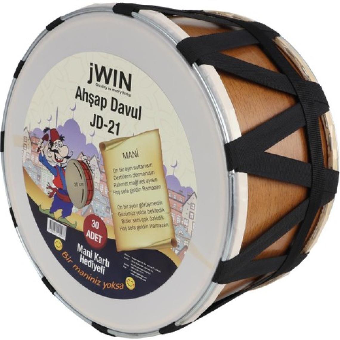 Jwin JD-21 Ramazan Davulu + Mani ve Güzel Sözler Kartı