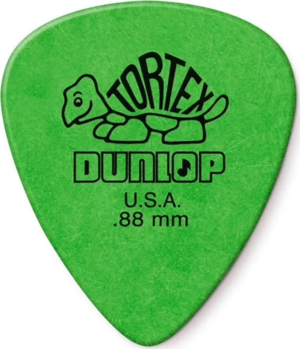 Jim Dunlop Tortex Standard .88 mm (Yeşil) - 1 Adet Pena