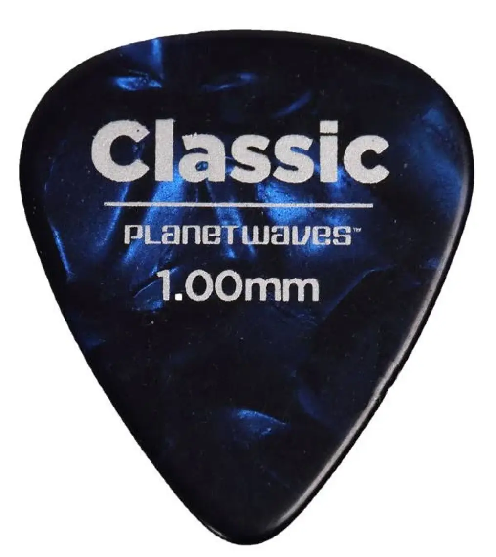 Planet Waves Classic Celluloid Blue Pearl Heavy 1Mm - 1 Adet Pena