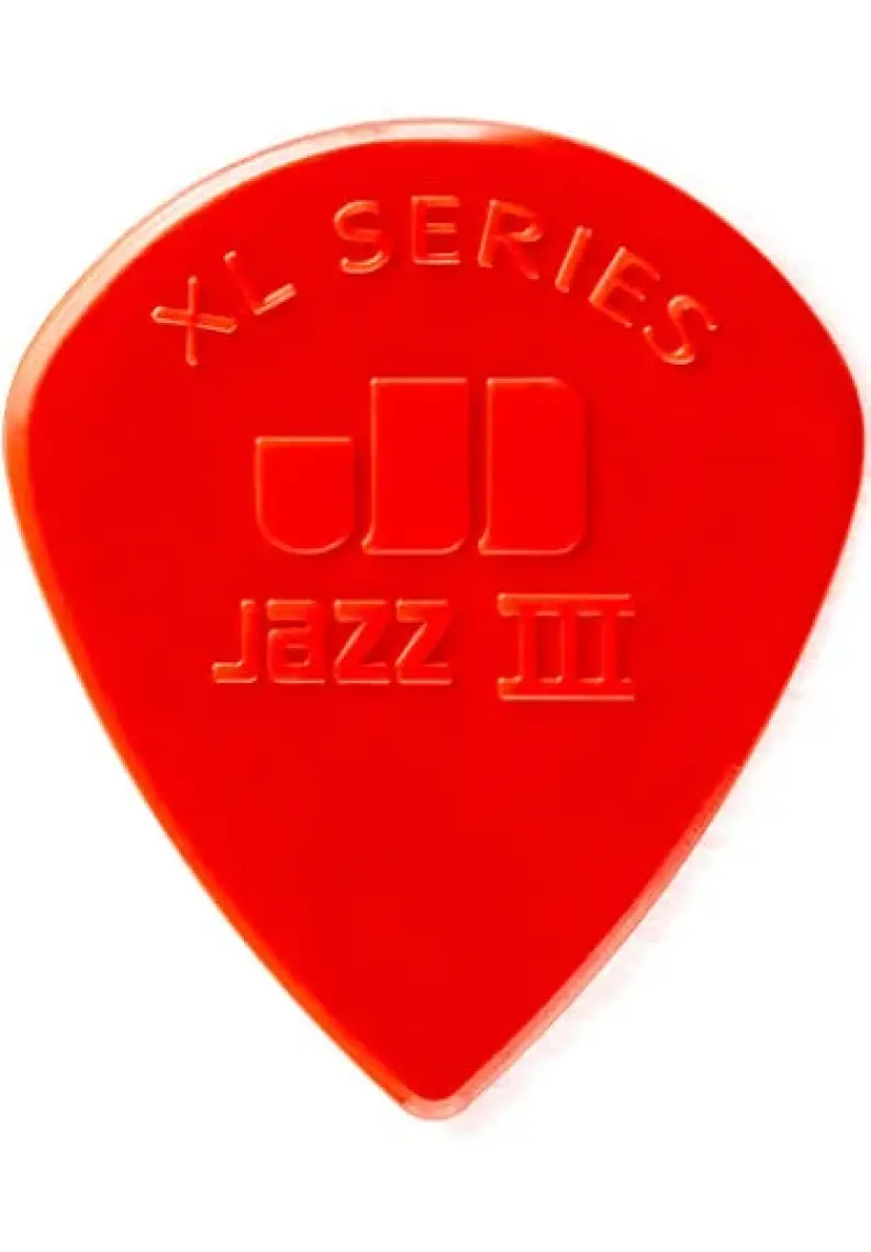 Jim Dunlop Jazz III XL Nylon Red Pena