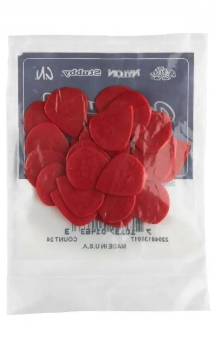 Jim Dunlop Jazz III XL Nylon Red Pena