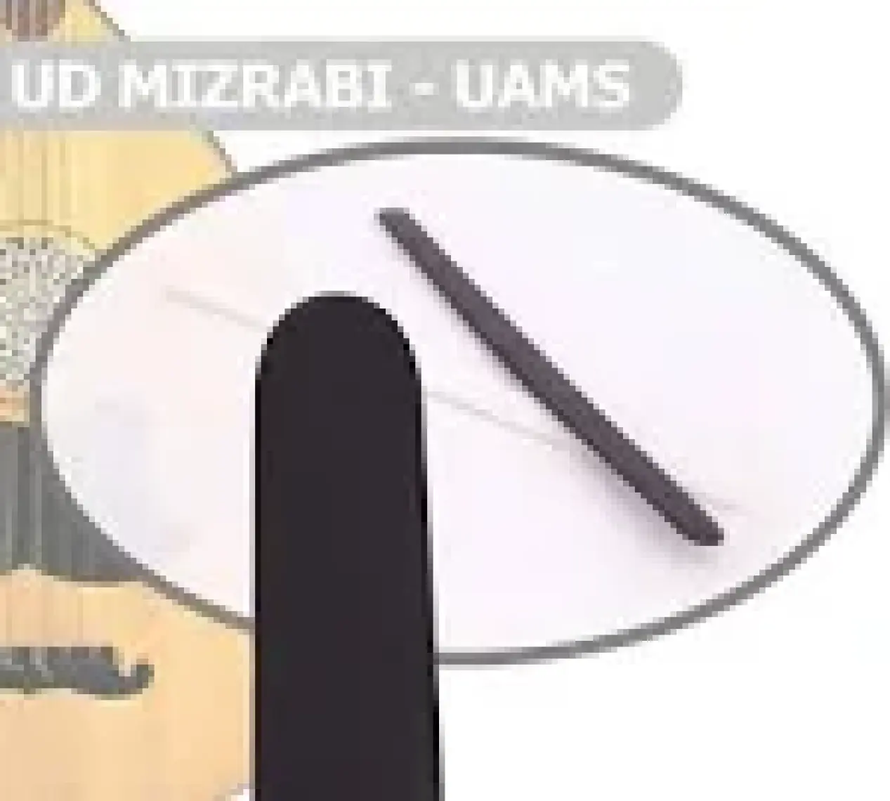 Ud Mızrabı (Siyah)  - UAMS