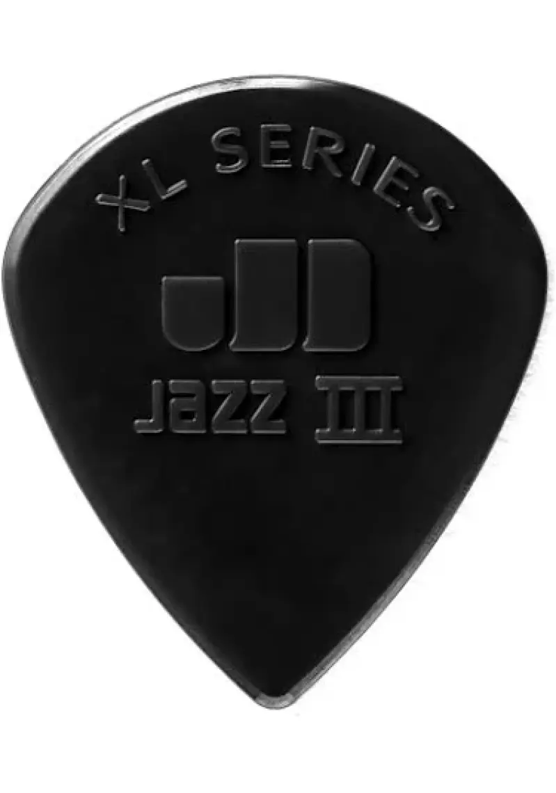 Jim Dunlop Jazz III XL Nylon Black Pena