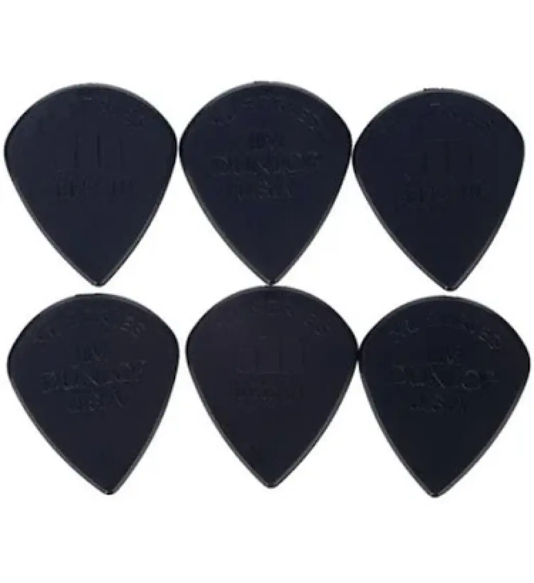 Jim Dunlop Jazz III XL Nylon Black Pena
