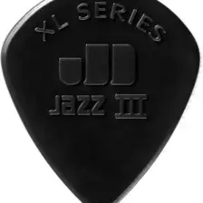 Jim Dunlop Jazz III XL Nylon Black Pena