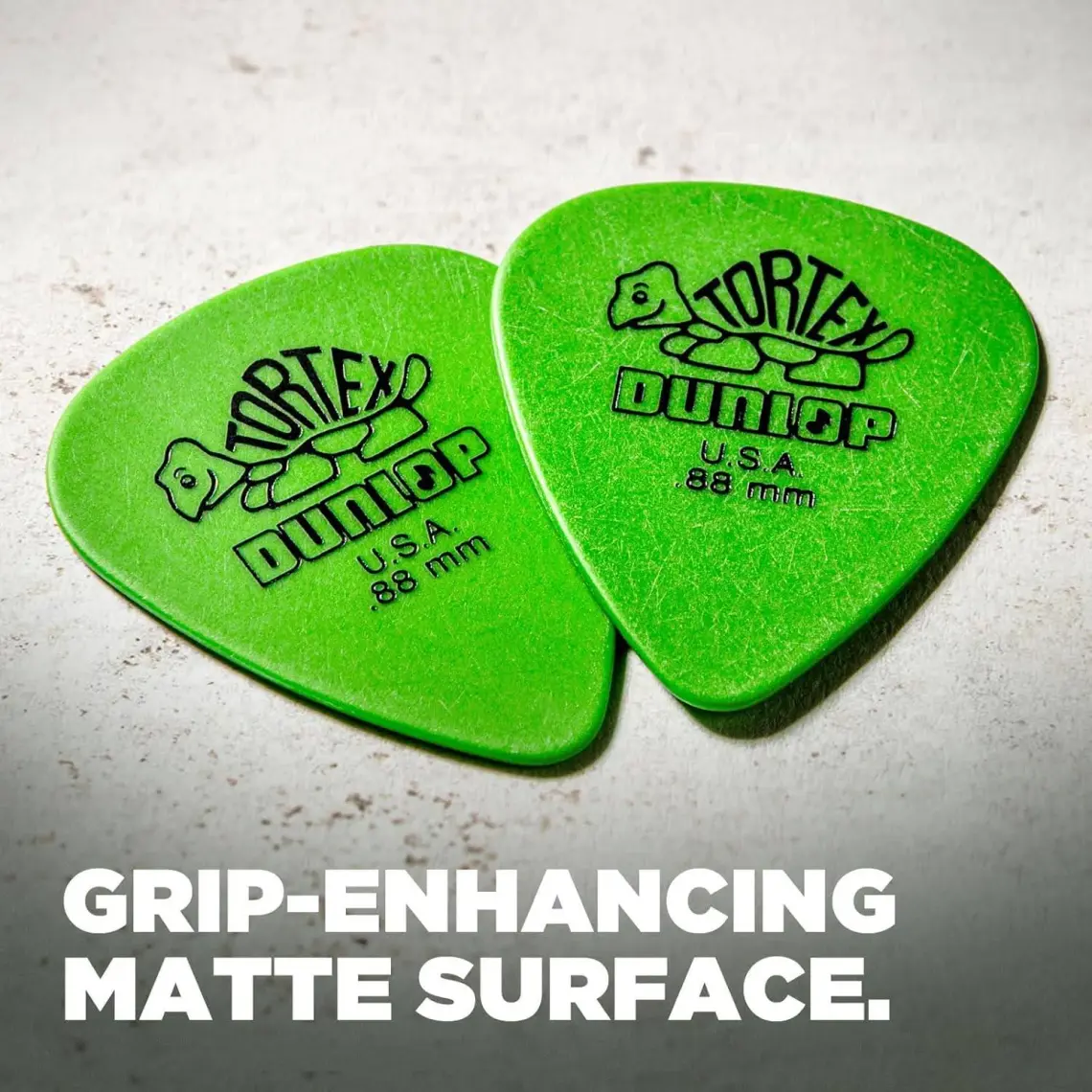 Jim Dunlop Tortex Standard .88 mm (Yeşil) - 1 Adet Pena