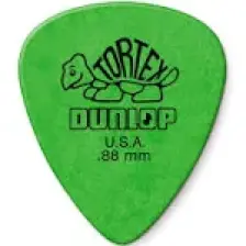 Jim Dunlop Tortex Standard .88 mm (Yeşil) - 1 Adet Pena