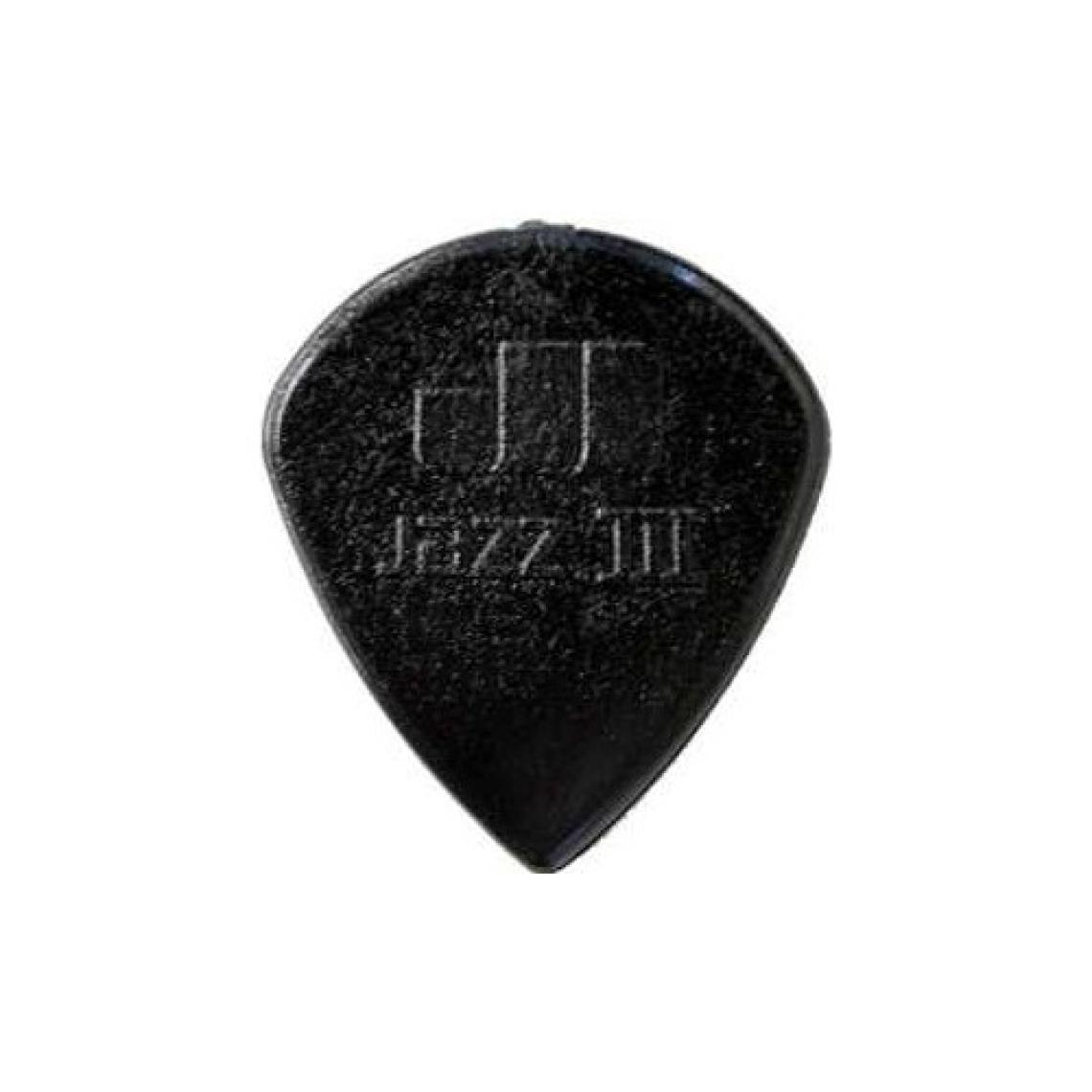 Jim Dunlop Jazz III Nylon Black Pena