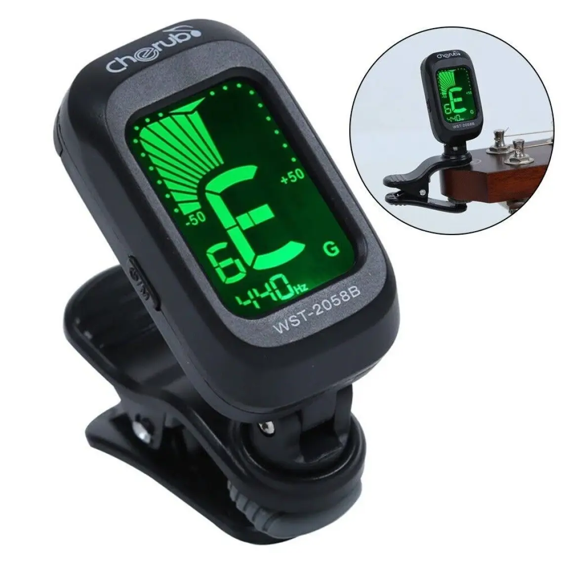 Cherub WST-2058B Clip On Tuner
