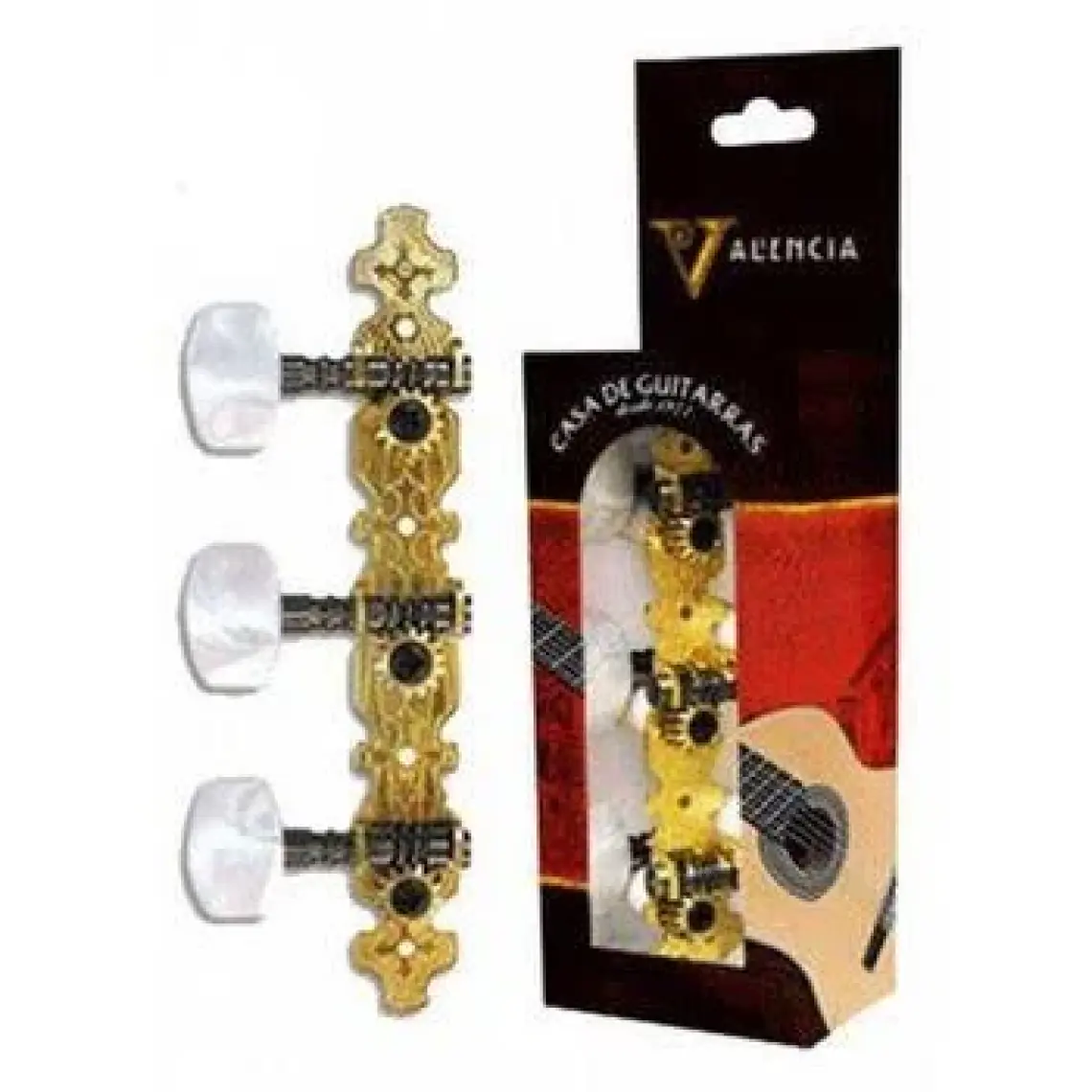 Valencia VCMH0150 Gd - Gold Klasik Gitar Akort Burgusu
