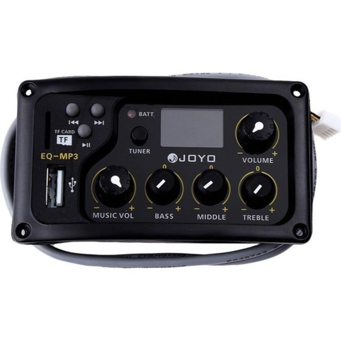 Joyo EQMP3V2 Preamp Tuner Eq Saz Için Eşikaltı Manyetik