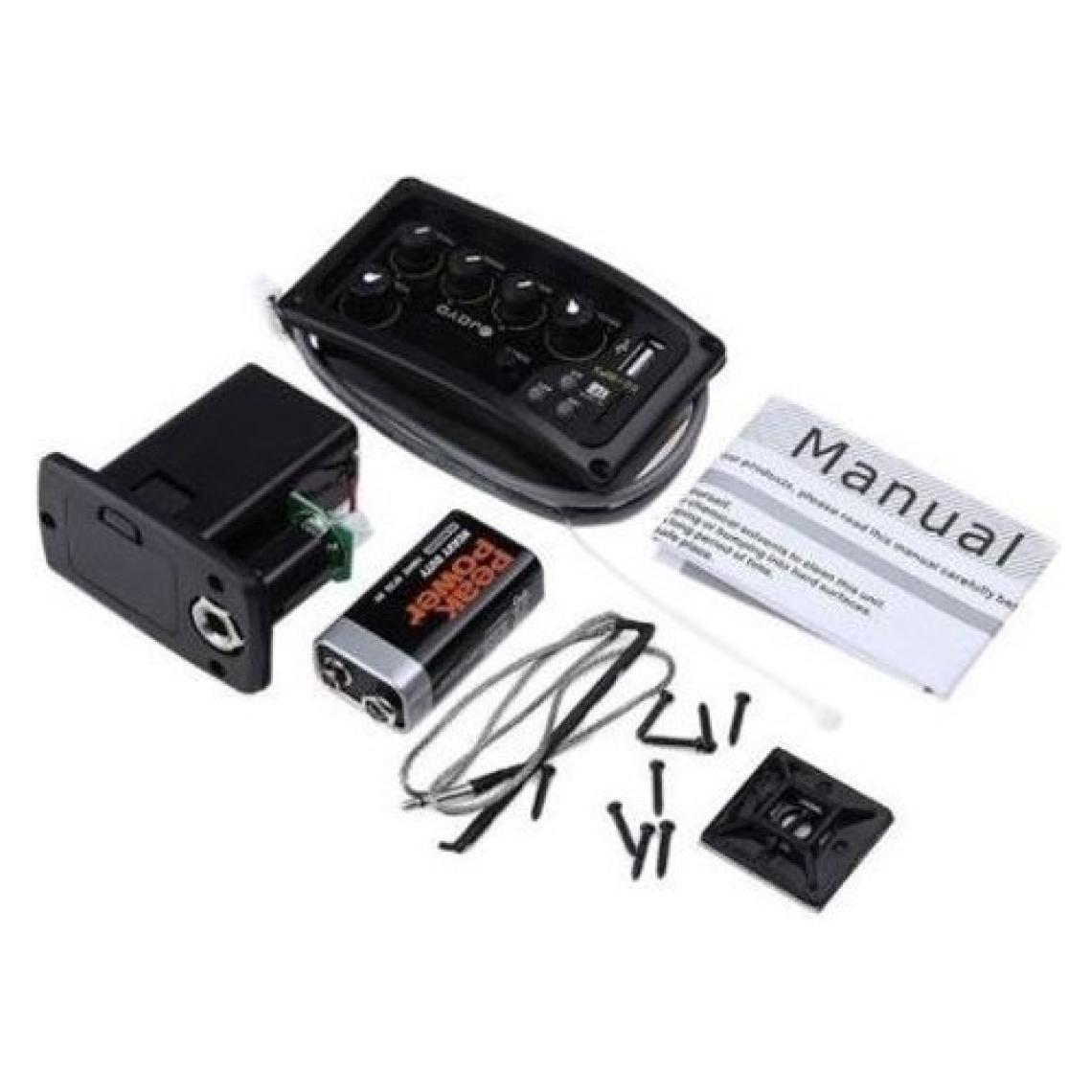 Joyo EQMP3V2 Preamp Tuner Eq Saz Için Eşikaltı Manyetik