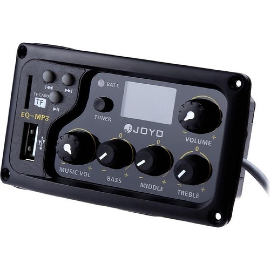 Joyo EQMP3V2 Preamp Tuner Eq Saz Için Eşikaltı Manyetik